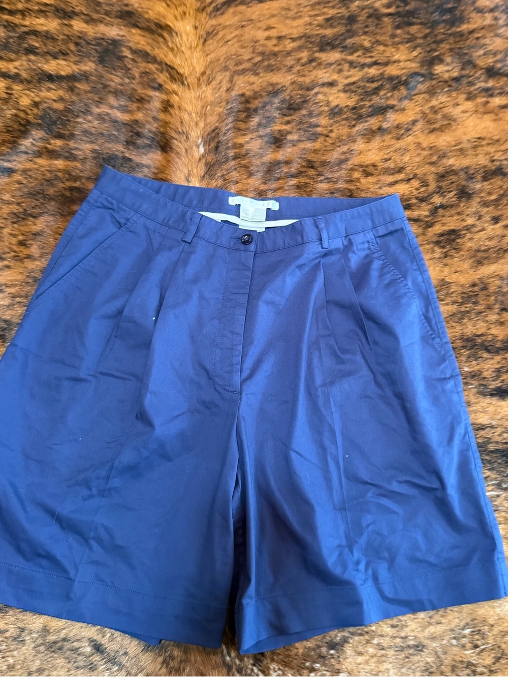 Women’s Nike Golf Tour Performance Dri-Fit Shorts Sz 14 Blue Athletic Activewear